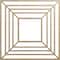 Ekena Millwork Raven Wood Fretwork Pierced Ceiling Medallion, Birch, 22"OD x 8 1/8"ID x 1/4"T CMWP22X22X0250RABI - alternate 1
